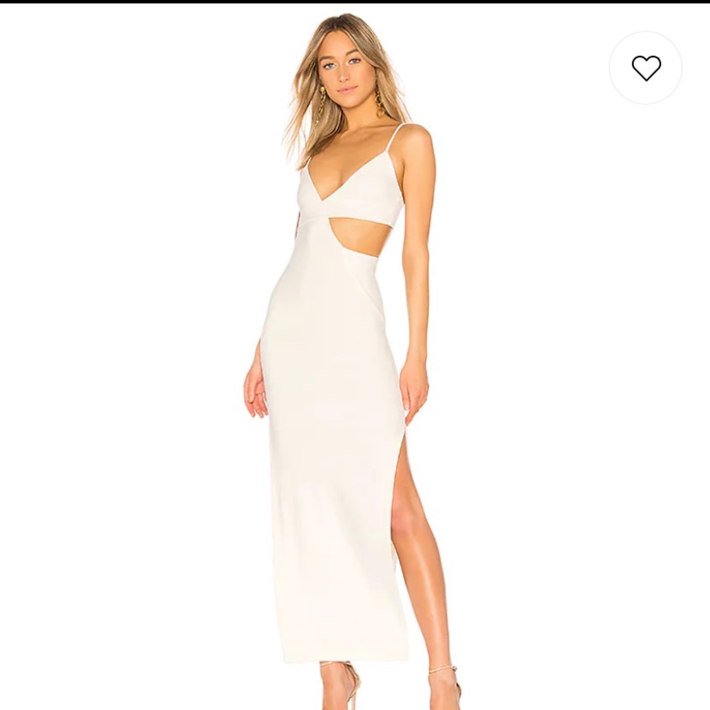 NBD Titan Gown In Ivory Size Small